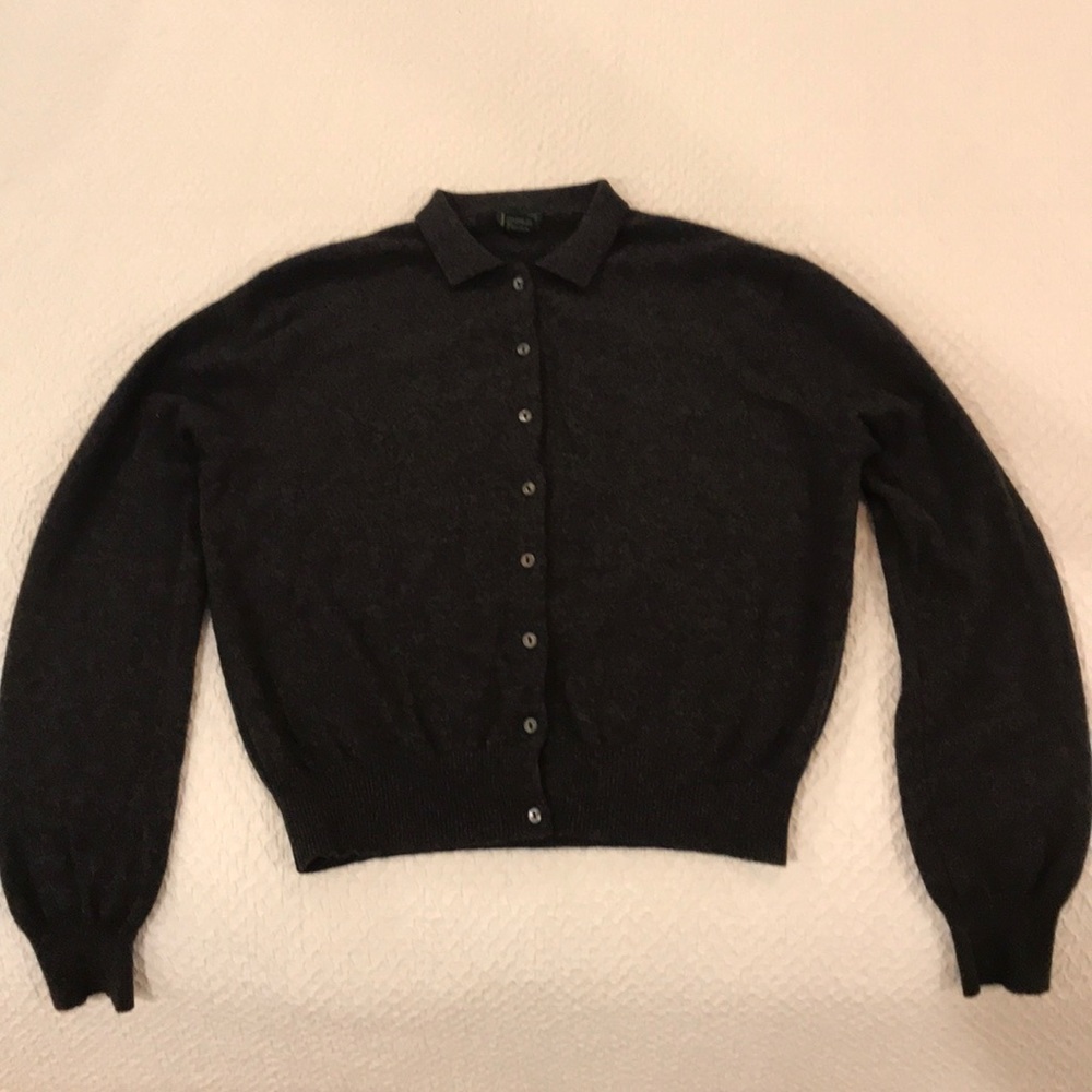 Vintage J Crew cashmere cardigan